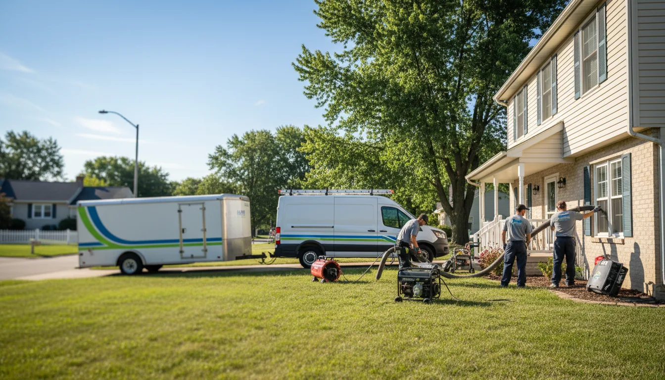 Flooded Basement Restoration And Cleanup With Repair in Orr, MN near me